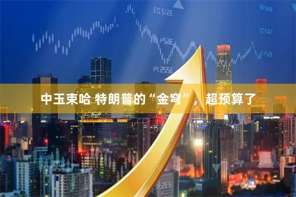 中玉束哈 特朗普的“金穹”，超预算了