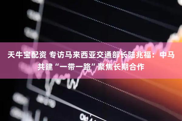 天牛宝配资 专访马来西亚交通部长陆兆福：中马共建“一带一路”聚焦长期合作