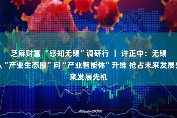 芝麻财富 “感知无锡”调研行 ｜ 许正中：无锡可从“产业生态圈”向“产业智能体”升维 抢占未来发展先机